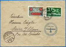 Svizzera - 6 Maggio 1939 - Pro Aero - da Zurigo con destinazione Schaffhausen