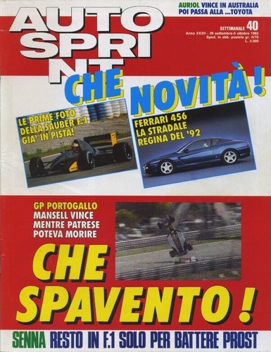 Autosprint 1992 - autosprint, n°40/1992