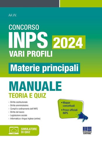 Libri concorso inps - libri, vari