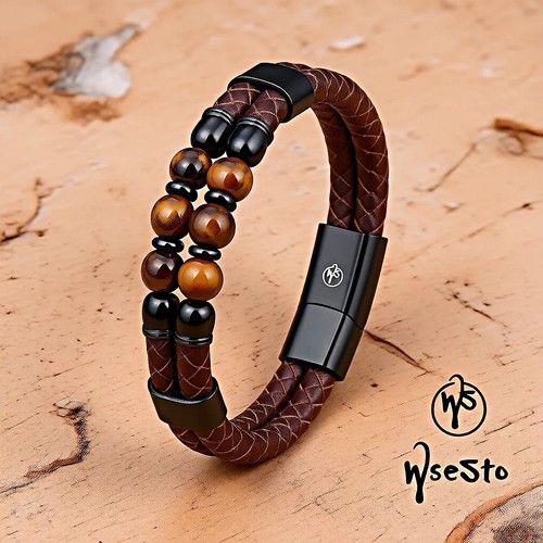 Bracciale wsesto vera pelle - wsesto,
