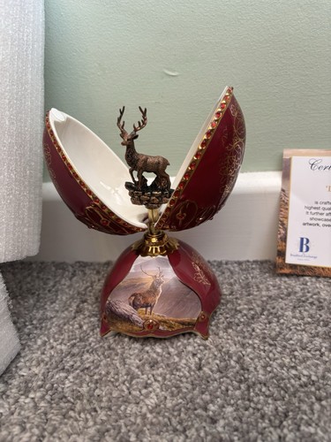 Faberge inspired stag musical - stag,