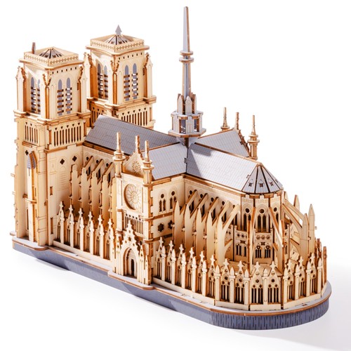 Puzzle legno notre dame - puzzle, in