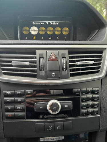 Mercedes benz w212 - benz, autoradio