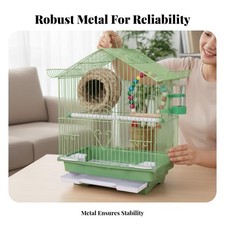 Gabbia per Pappagall'li dotato