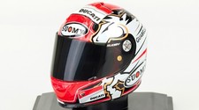 Andrea Dovizioso 2014 Casco Suomy Scala 1:5 Modellino Classe MotoGP Ducati #04