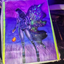 Bikini viola cyborg pinup