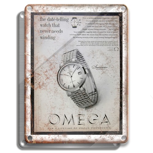 Insegna metallo orologio - in,