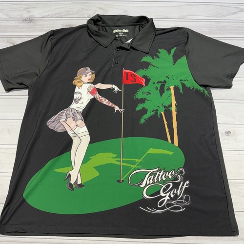 Tattoo golf polo - tattoo,