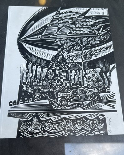 Xilografia tranquillo - xilografia,