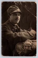 RPPC   Italian Soldier