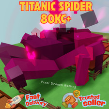 ?️?TITANIC NIGHTMARE SPIDER 80-90KG ETÀ 100 ??️COLTIVA UN GIARDINO ?economico+veloce?