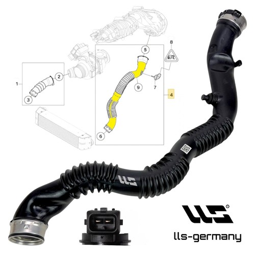 Tubo aria carica per bmw - di,