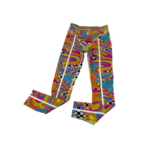 Leggings scacchiera peloton - a,