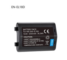 EN-EL18d 10.8V 3350mAh batteria ricaricabile per Nikon Z9 D4 D4S D5 D6