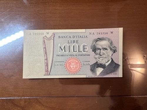 Banconota lire 1000 verdi - 1000, ii