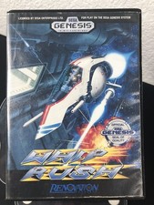 Whip Rush Sega Genesis 1990 Ristrutturazione Ufficiale Autentico Sparatutto Azione Retrò