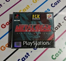 PS1 METAL GEAR SOLID SPECIAL MISSIONS ITALIANO PLAYSTATION 1 NUOVO SIGILLATO