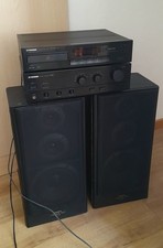 PIONEER Hi-fi impianto Stereo Amplifier A335, CD Player Pd4300, Casse 3Ways C775