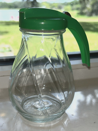 Dispenser sciroppo vetro