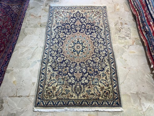 Tappeto nain avorio blu - tappeto,