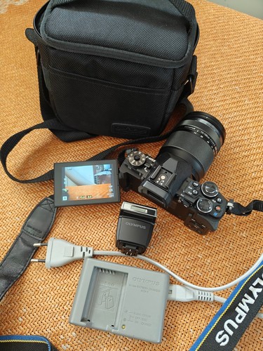 Olympus em5ii nera con - olympus,