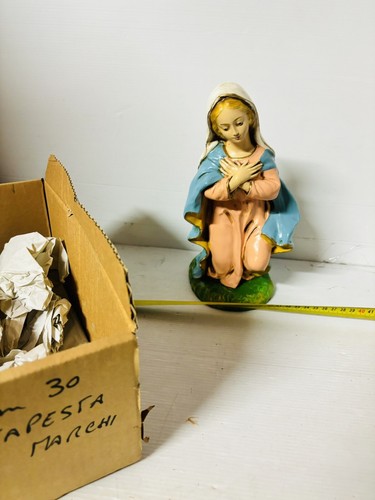 Maria presepe cartapesta - maria,
