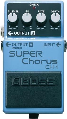 Boss super chorus guitar - ch-1,