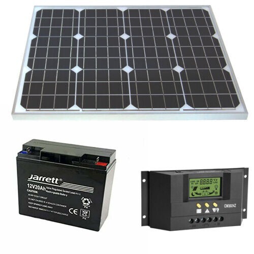 Kit pannello fotovoltaico - pannello, 50w