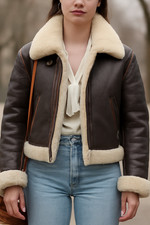 Giacca Bomber Donna Shearling