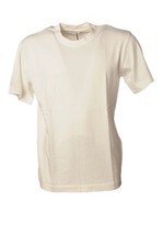 T-shirt manica corta da Uomo Paolo Pecora Taglia S-M Colore Panna