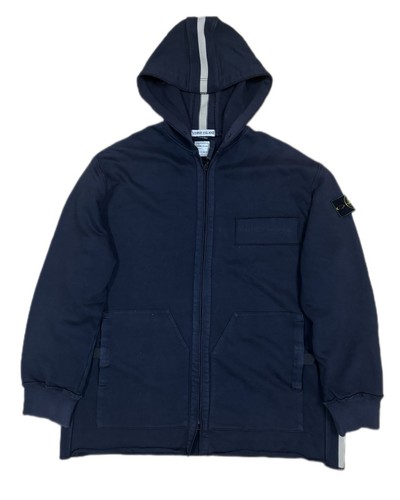 Felpa con cappuccio zip - , stone