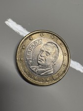 Moneta Rara Da 1 Euro Espana, Spagna 2005.