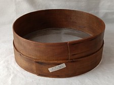 ANTICO SETACCIO LEGNO CEREALI FARINE FARINA AGRITURISMO ATTREZZO VECCHIO. CS24