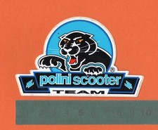 Adesivo Sticker Vintage Moto Tuning Autocollant Aufkleber POLINI SCOOTER Team