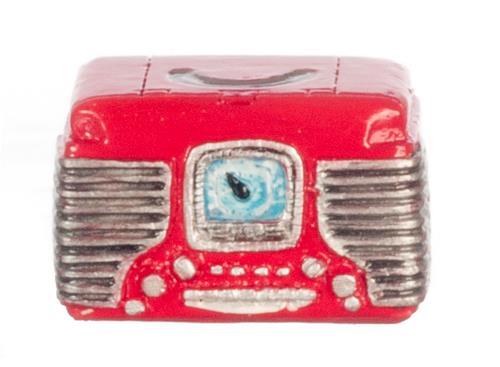 Radio rossa retrò - radio, in
