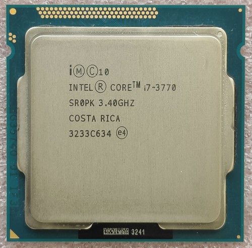 Intel core 3770 - core, processore