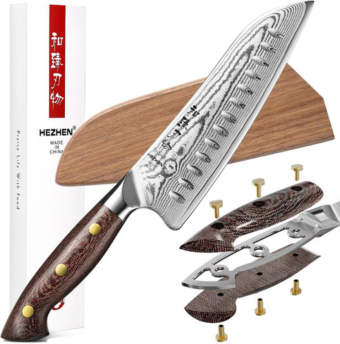 Damasco coltelli santoku - damasco,