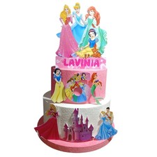 Torta scenografica principesse - torta,