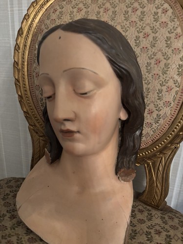 Scultura lignea policroma - lignea, e