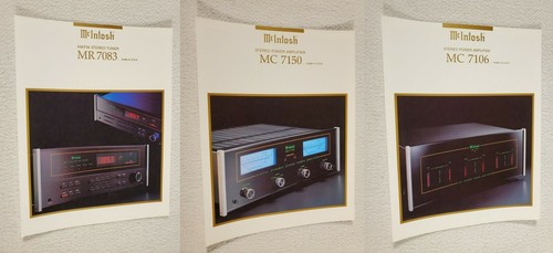 Brochure vintage mcintosh - brochure,