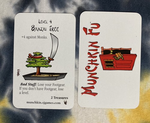 Banzai tree promo munchkin - tree,