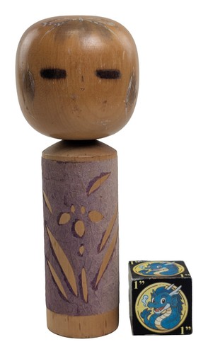 Bambola kokeshi creativa - kokeshi,