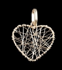 Pendente Cuore Filigrana In