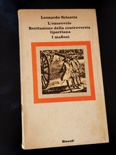 LEONARDO SCIASCIA L'ONOREVOLE