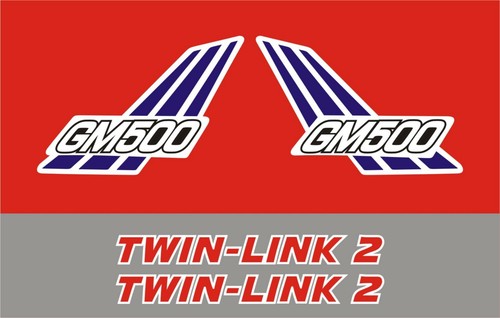 Kit decalcomanie maico gm500 - decalcomanie,
