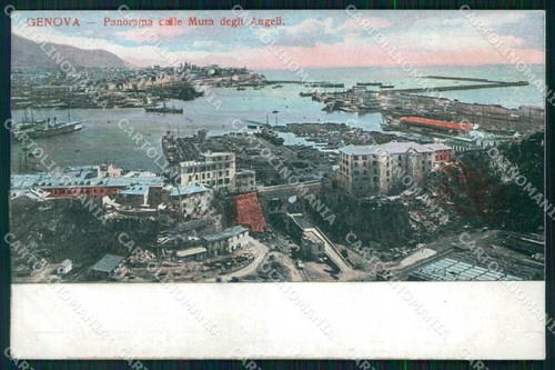 Genova città veduta - città,