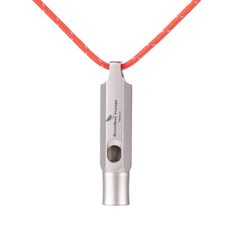 Fischietto in titanio Boundless Voyage fischietti di sicurezza sopravvivenza emergenza