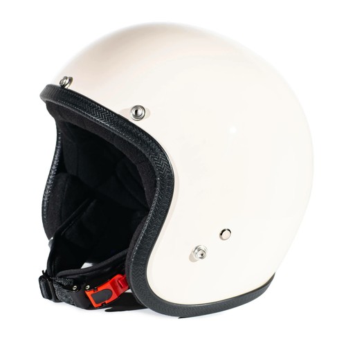 Casco jet pastello avorio - 70's,