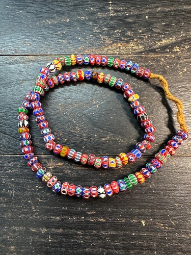 Collana perle vetro - collana, in