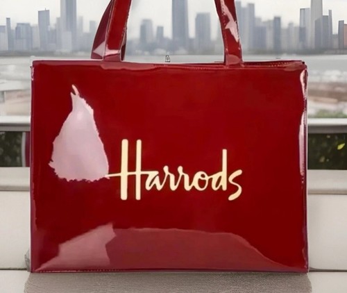 Borsa grande rossa - , harrods